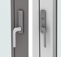 Espagnolette for patio door